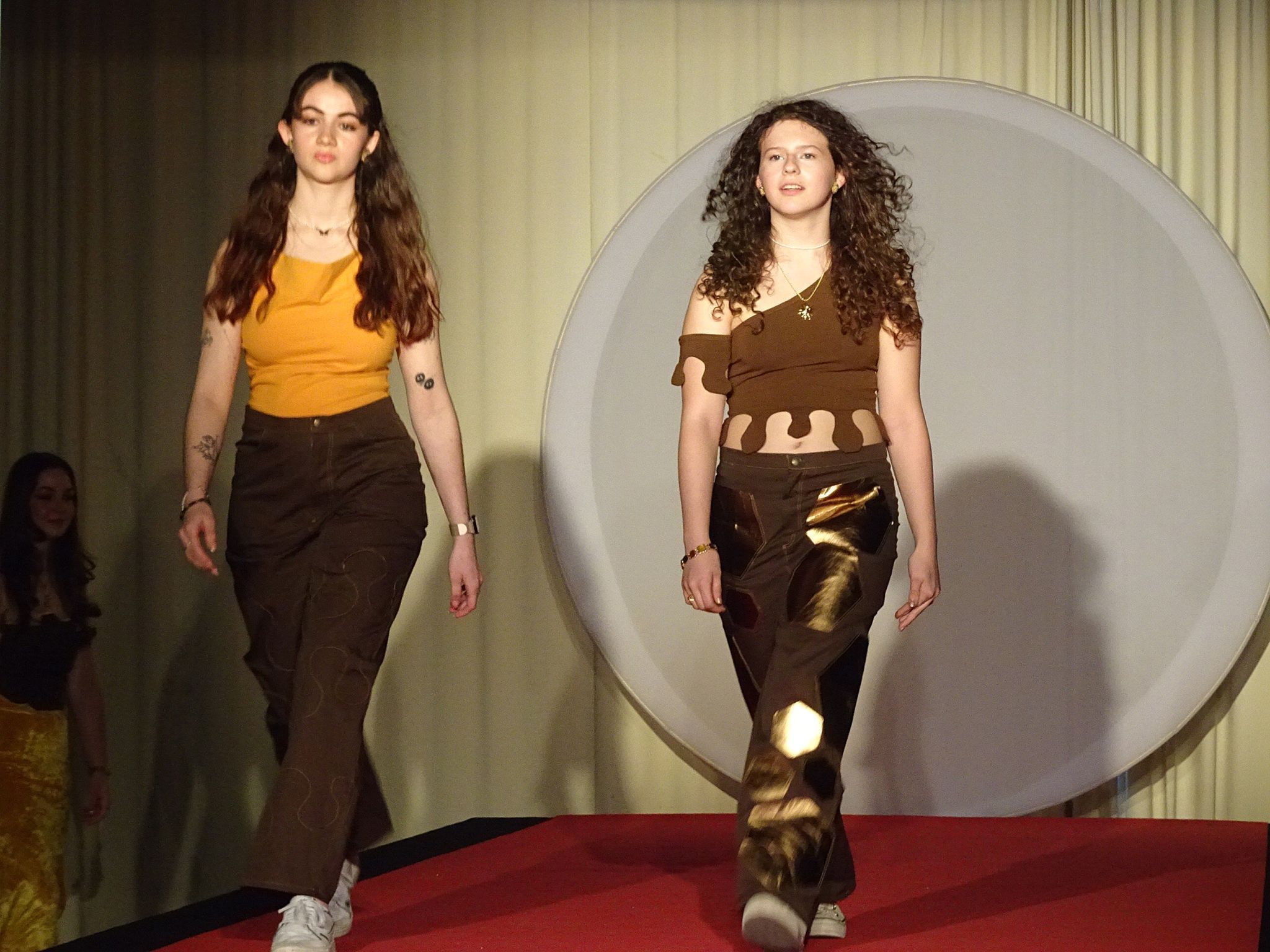 Die Modelle wurden im Rahmen der Abschluss-Show präsentiert.