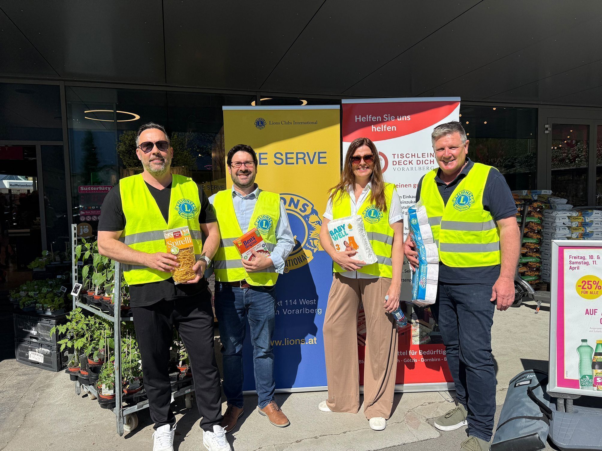 Michael Wieder, Markus Pferscher, Isabella Pincsek und Walter Maurer.