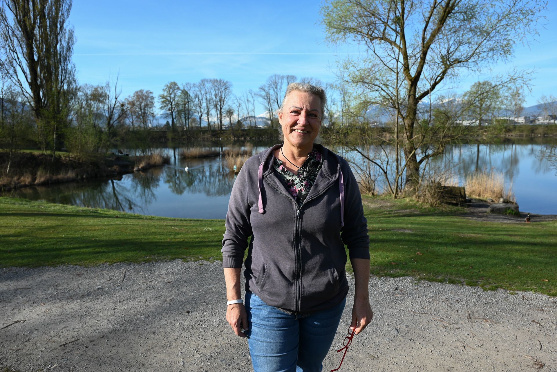 Ein letztes Mal besucht Friederike Buljat 