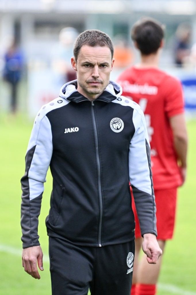 Hohenems Trainer Werner Grabherr war mit dem Ergebnis nicht zufrieden. 