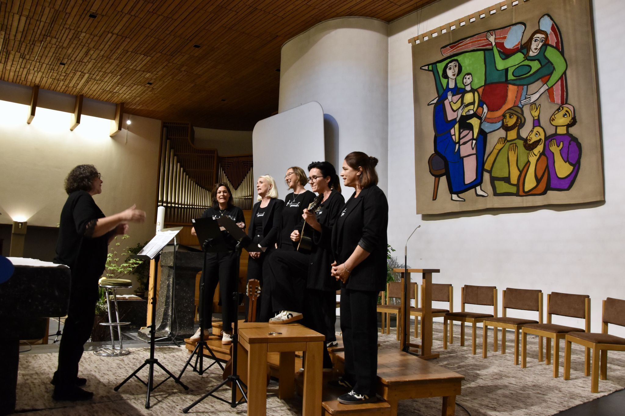 Unter den Mitwirkenden des Konzertes befand sich auch der Chor Good News aus Bürs.