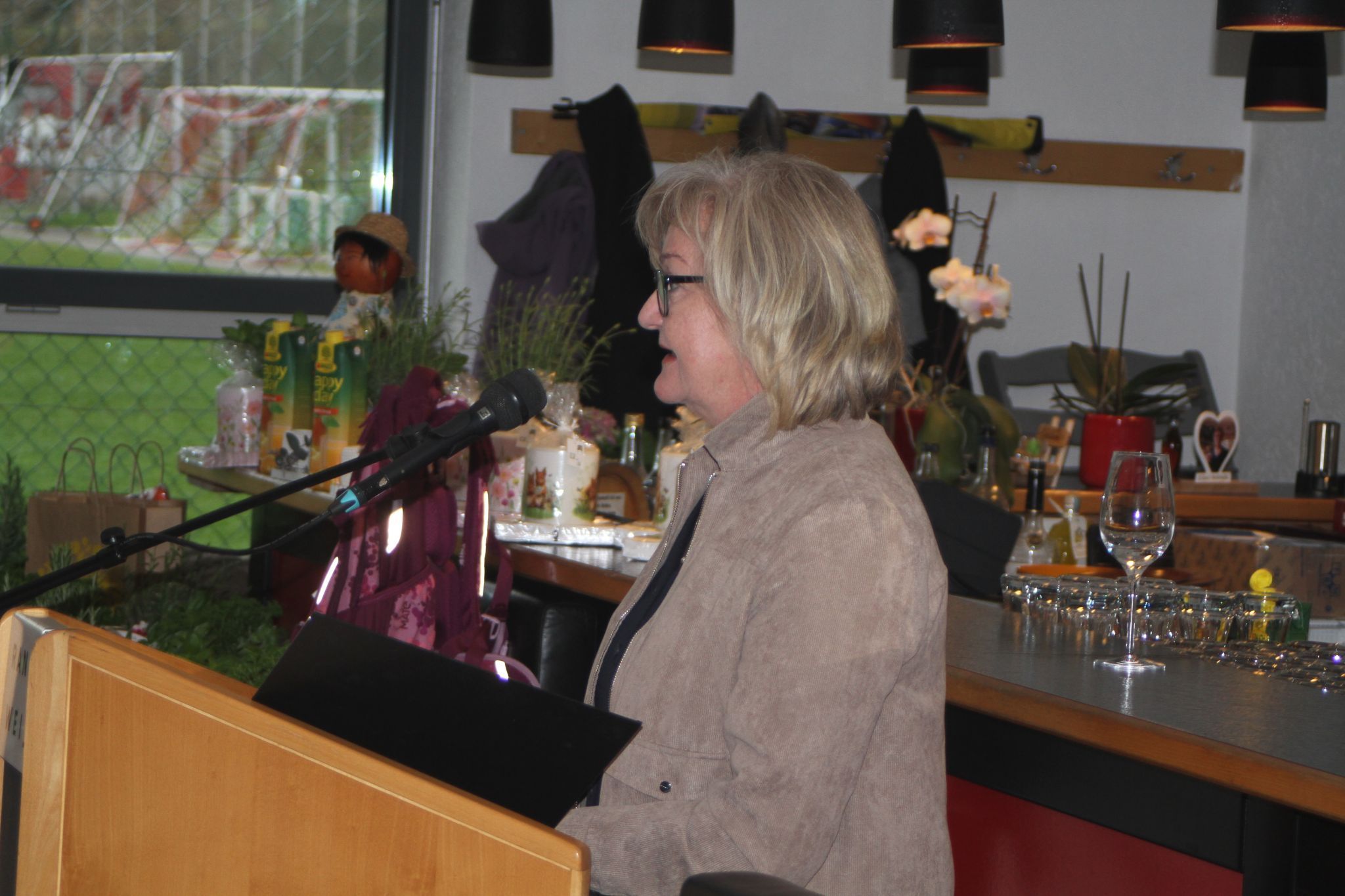 Frauenbund Rankweil Obfrau Ilse Sonderegger sprach Klartext.