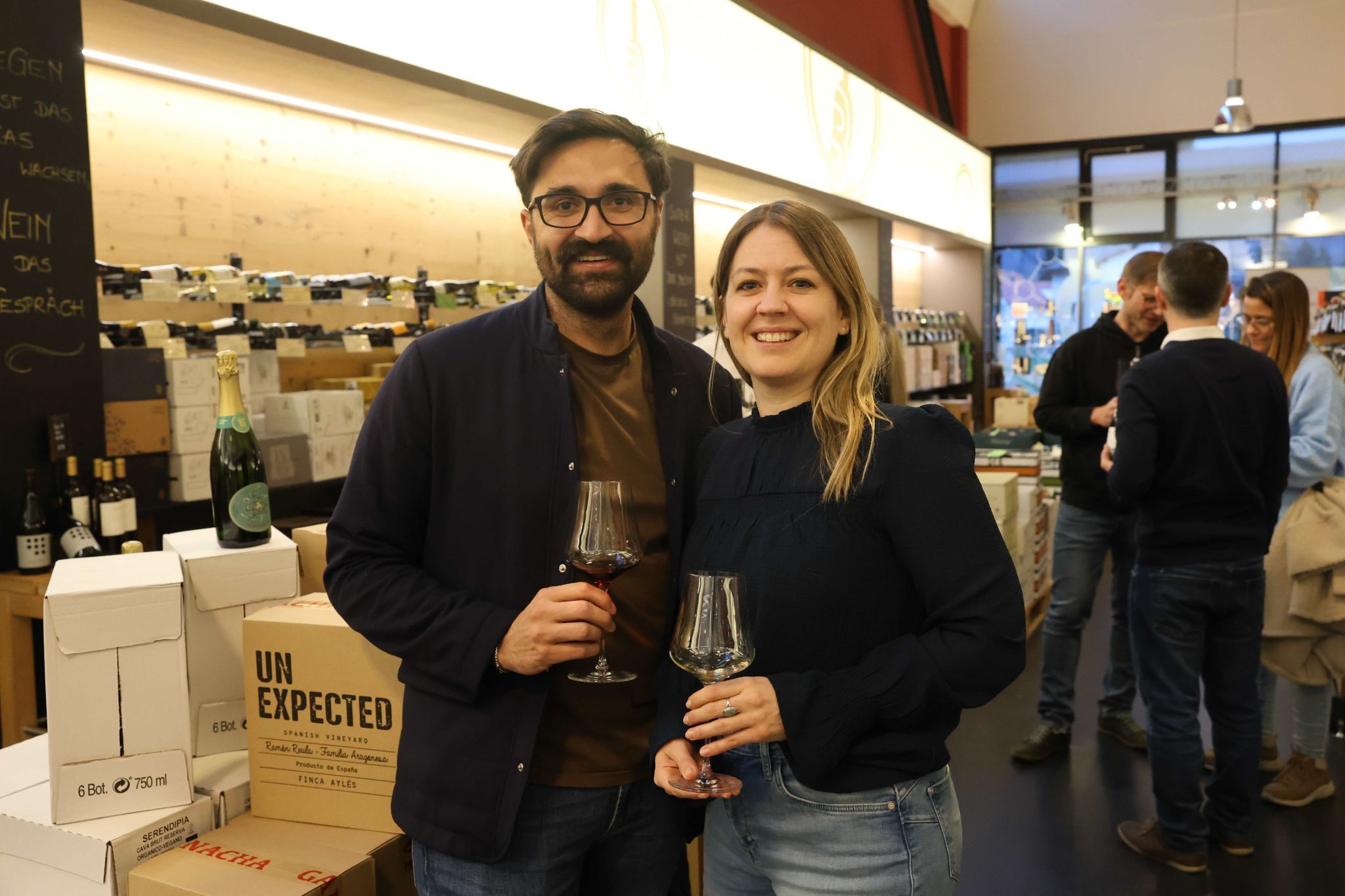 Joes Paszek und Jasmin Feurle.