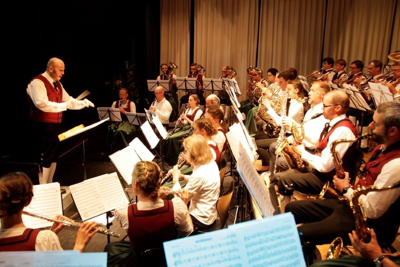 Harmoniemusik Muntlix präsentierte sich zum traditionellen Frühjahrskonzert. PRIVAT