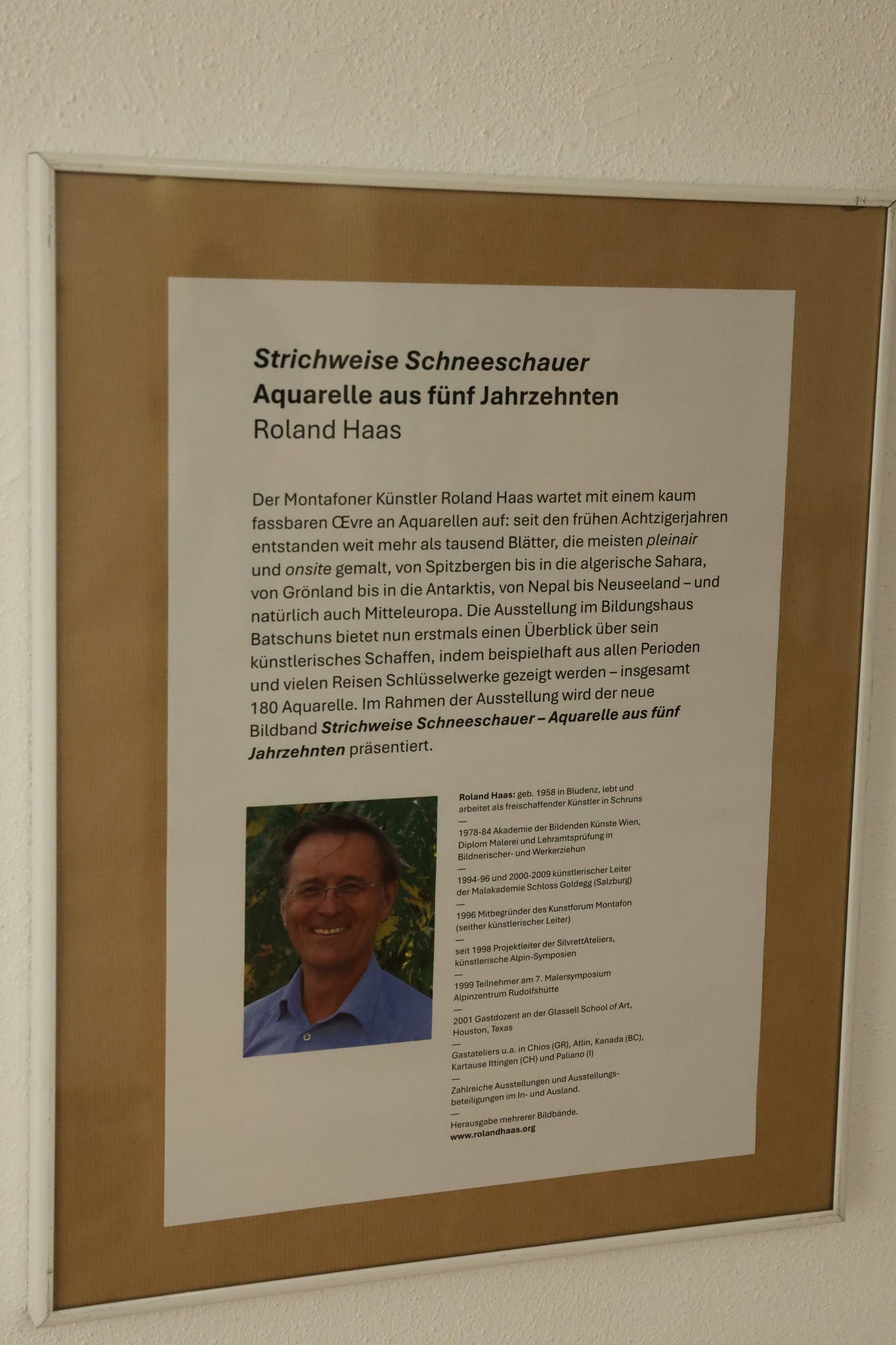 Die Kurzbeschreibung der Ausstellung.