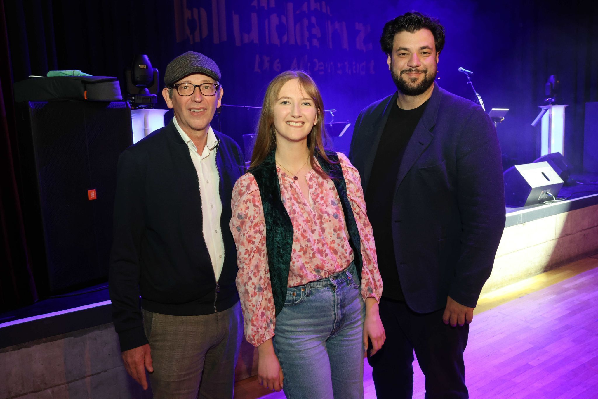 Hans-Peter und Olivia Pfanner, StR. Cenk Dogan.