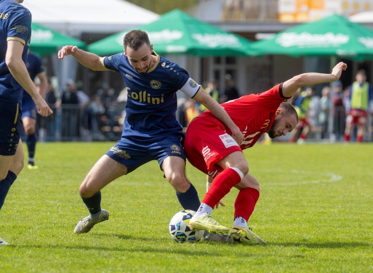 Meistens gewan Hohenems die vielen Zweikämpfe. VN-PAULITSCH