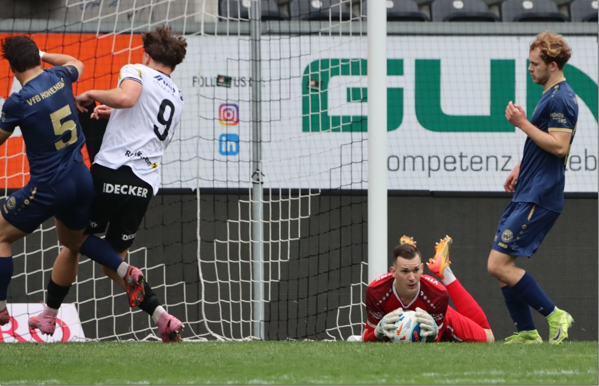 Eres ließ kein Gegentor zu. 