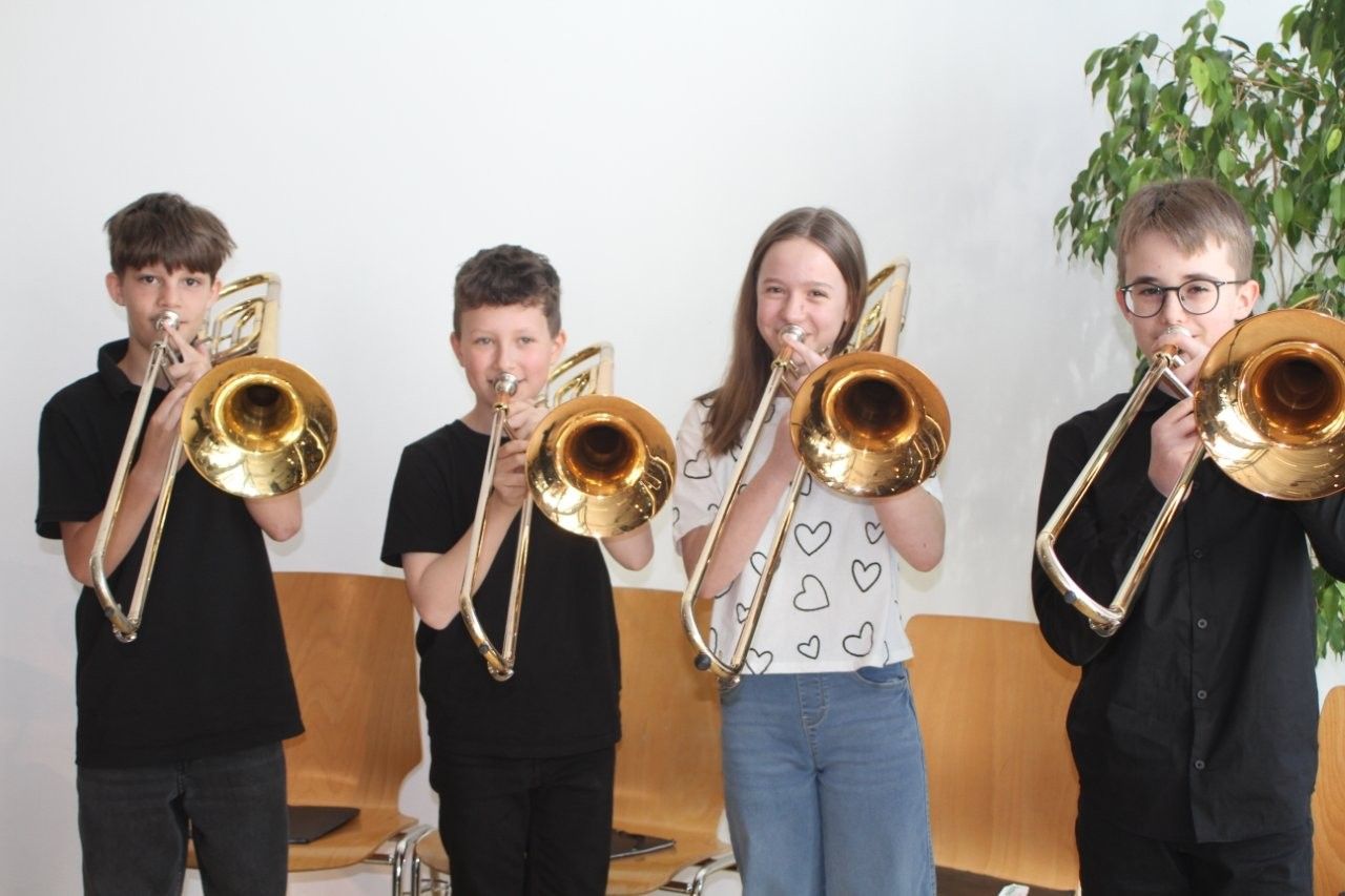 Sophia, Felix, Luis und Theo haben die Bewährungsprobe mit Bravour bestanden. 