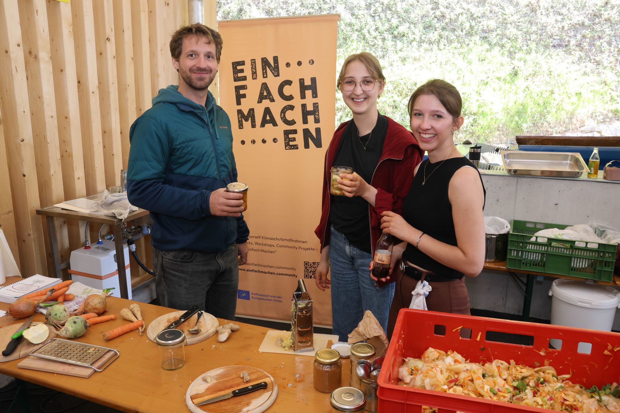 Lukas Bodner (Gemeindeverband), Sophia Oberhauser und Sophia Hagleitner mit 