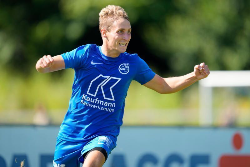 Die Göfner-Lebensversicherung: Philip Fröwis hat zwölf Tore schon erzielt. VN-STIPLOVSEK