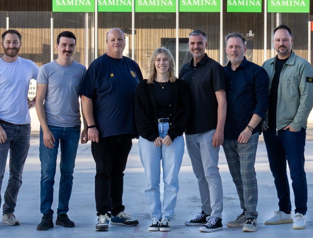 Neugewählter Vorstand von SC Samina Hohenems. VEREIN