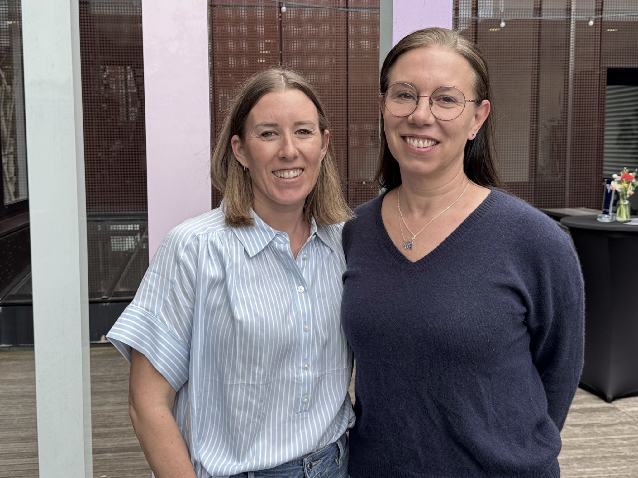 Kerstin Mitternöckler (SERA GmbH) und Anna Reitbrugger (Kunert Industriepark).