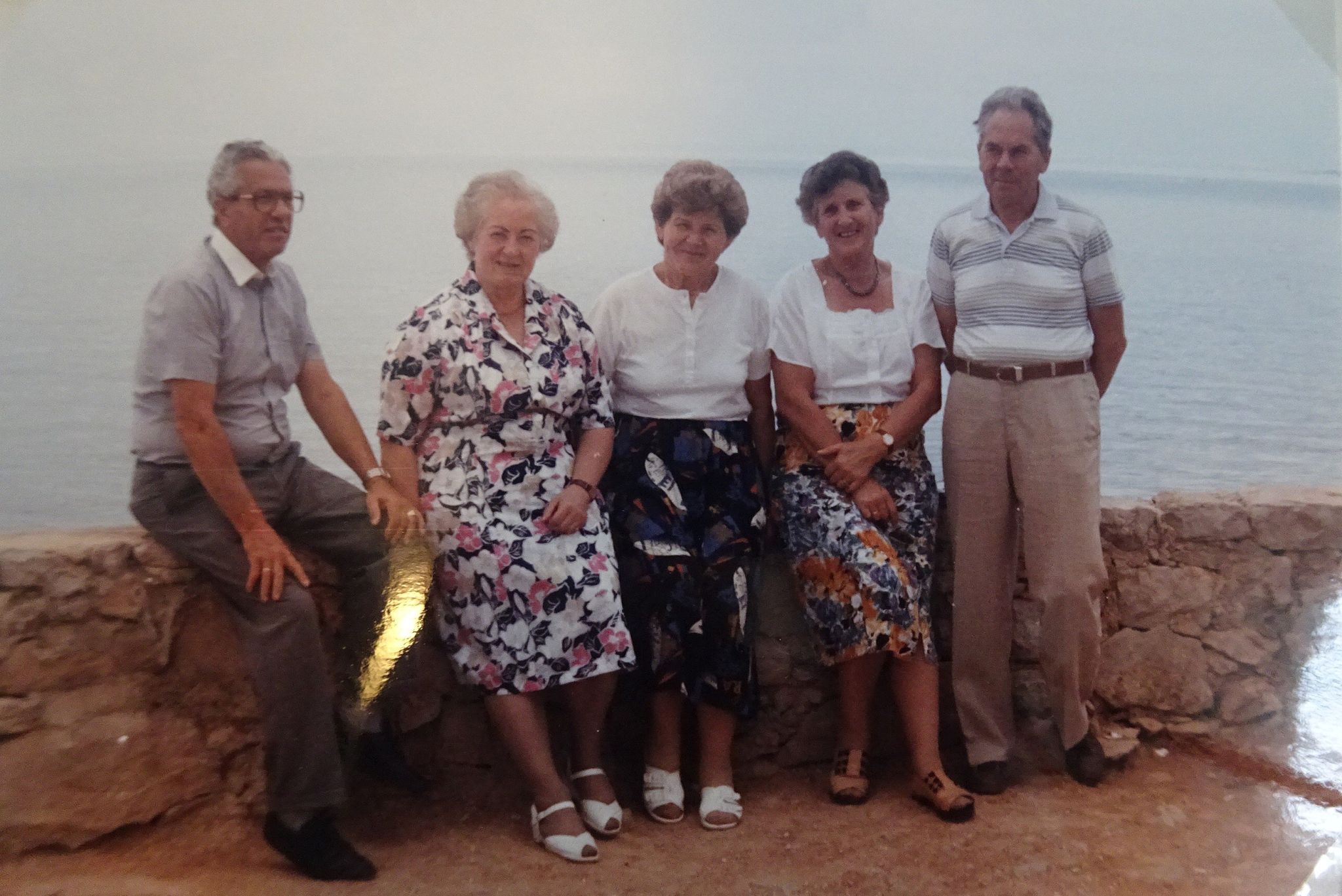 Auch Wanderreisen (hier auf Mallorca) standen für Luis Witzemann (g. re.) oft auf dem Programm. 