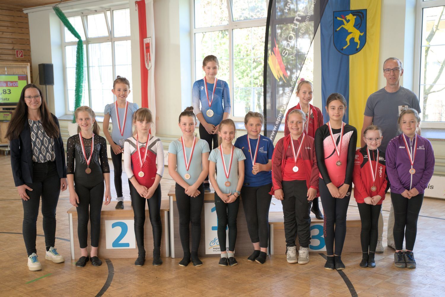 Die besten der Unter-11-Jährigen. 