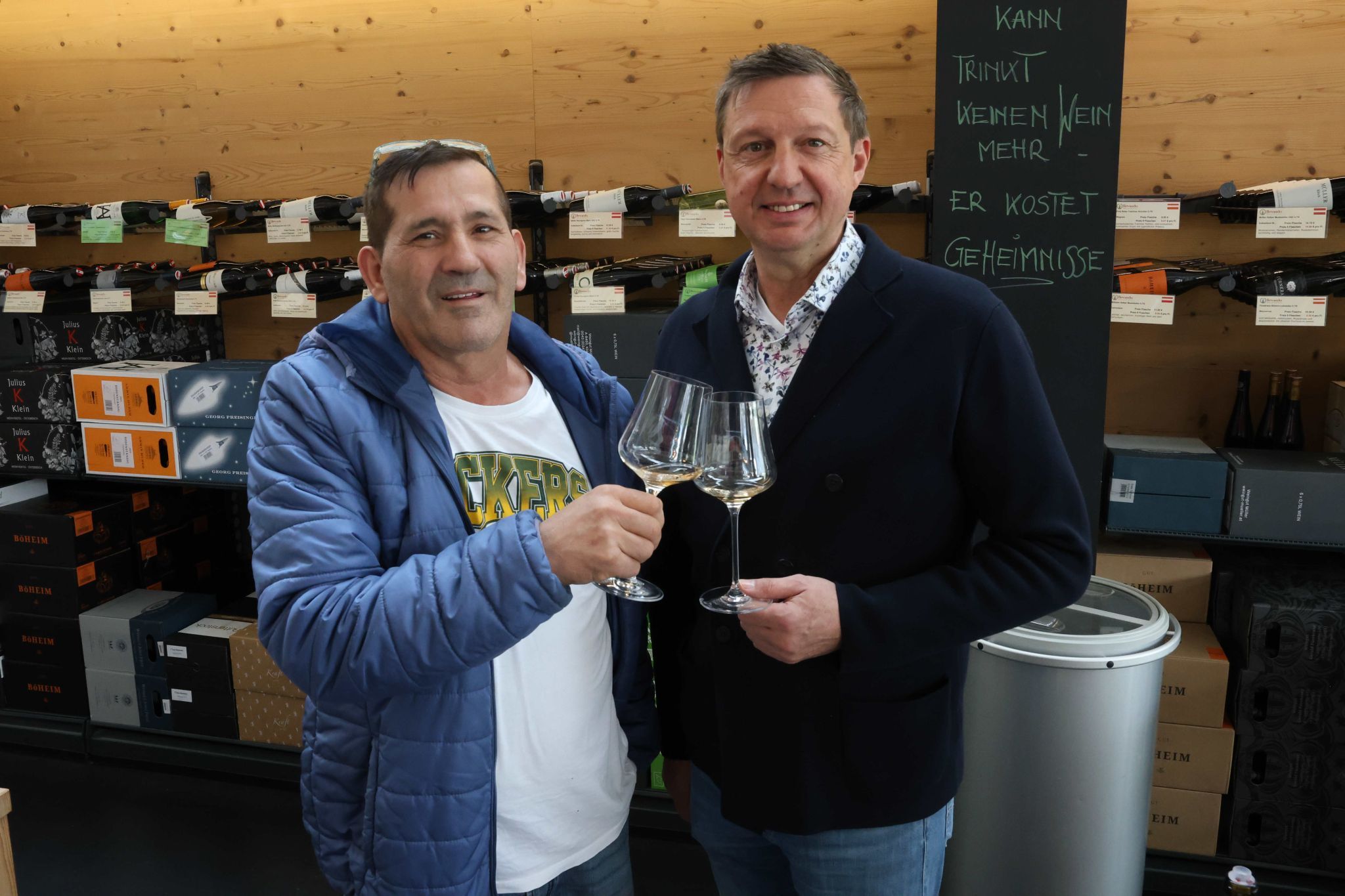 Antonio Bandeiras und Thomas Heiser.