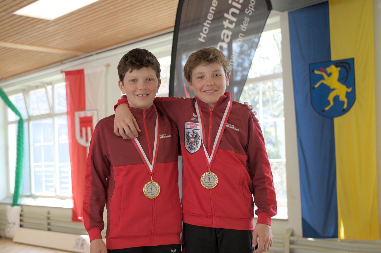 Zweierbewerb: Kühne und Güfel waren vorne. PRIVAT