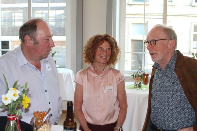 Michael Matt, Annette Stemmer und Kurt im Talk. 