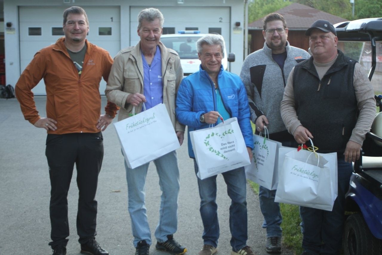 Manfred Vogt, Wolfgang Müller, Fritz Breuss, Franz Füchsl und Jürgen Scheidbach (alle FPÖ-Politiker).