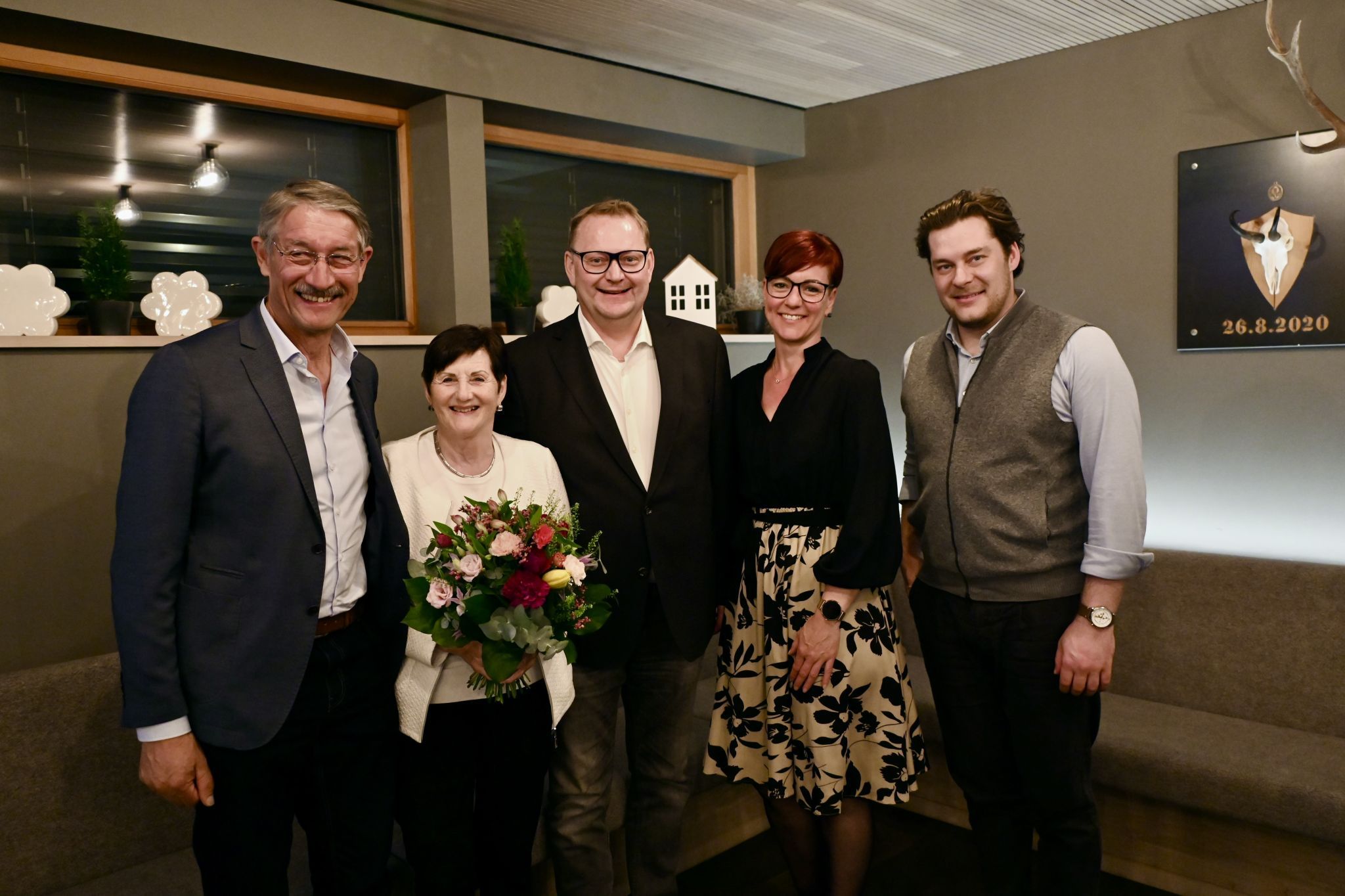 Monika Bertsch wurde für ihre langjährige Ausschusstätigkeit geehrt.