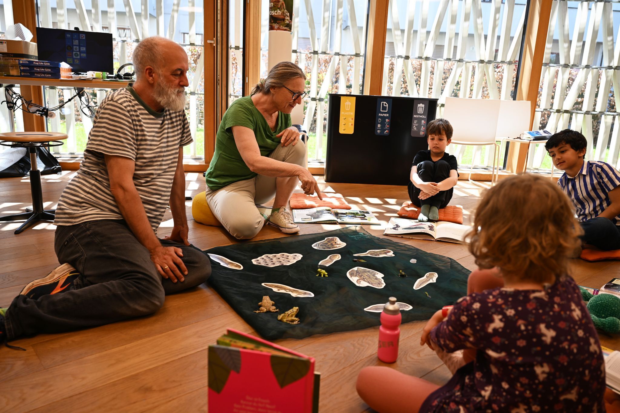 Im nächsten Schritt ging es um die Metamorphose.