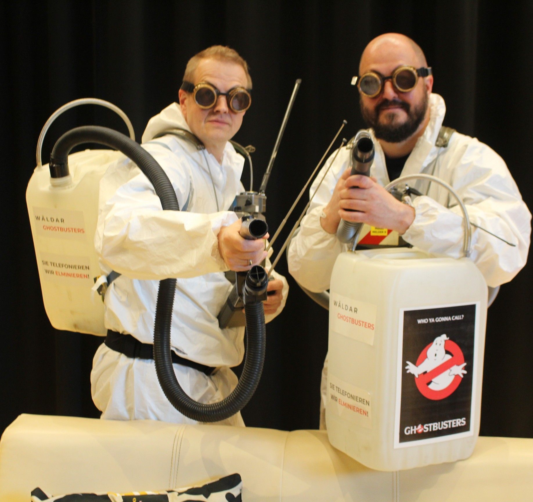 Auch die Ghostbusters Christian Dietrich und Martin Schneider scheitern beim Bemühen der „Entgeisterung“.   