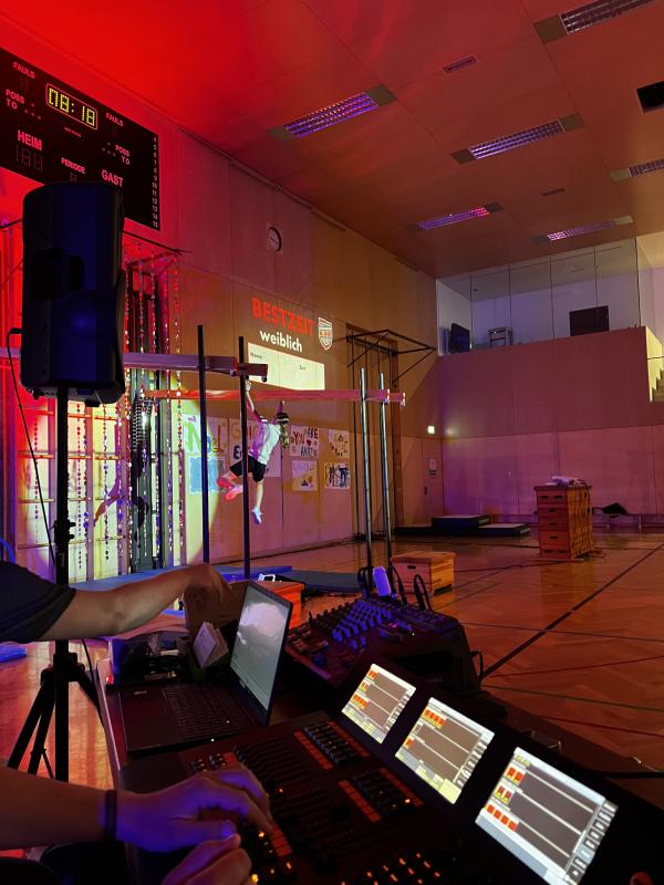 Schwere Übungen waren zu bewältigen. 