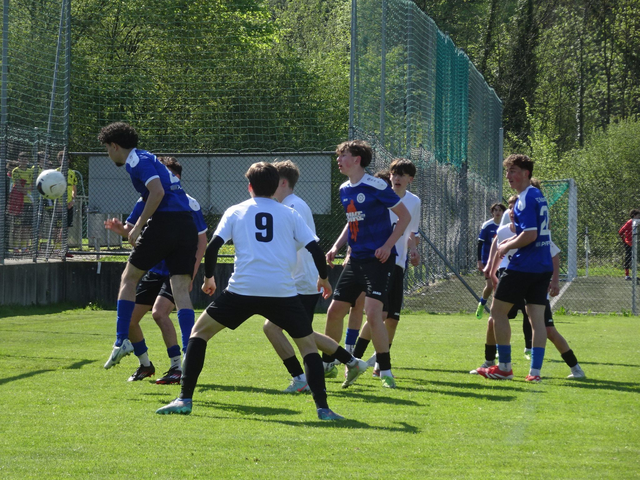 Einsatz und Zweikampfstärke prägten die Spiele der Finalrunde.