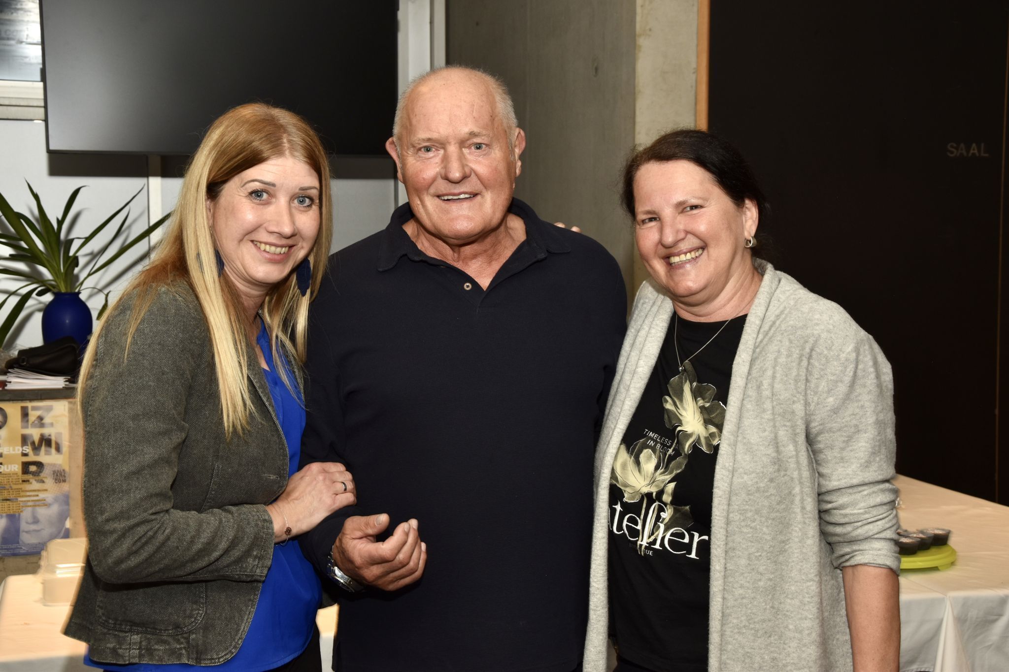 Heidi Winkler, Erwin Lötsch und Elfi Greber