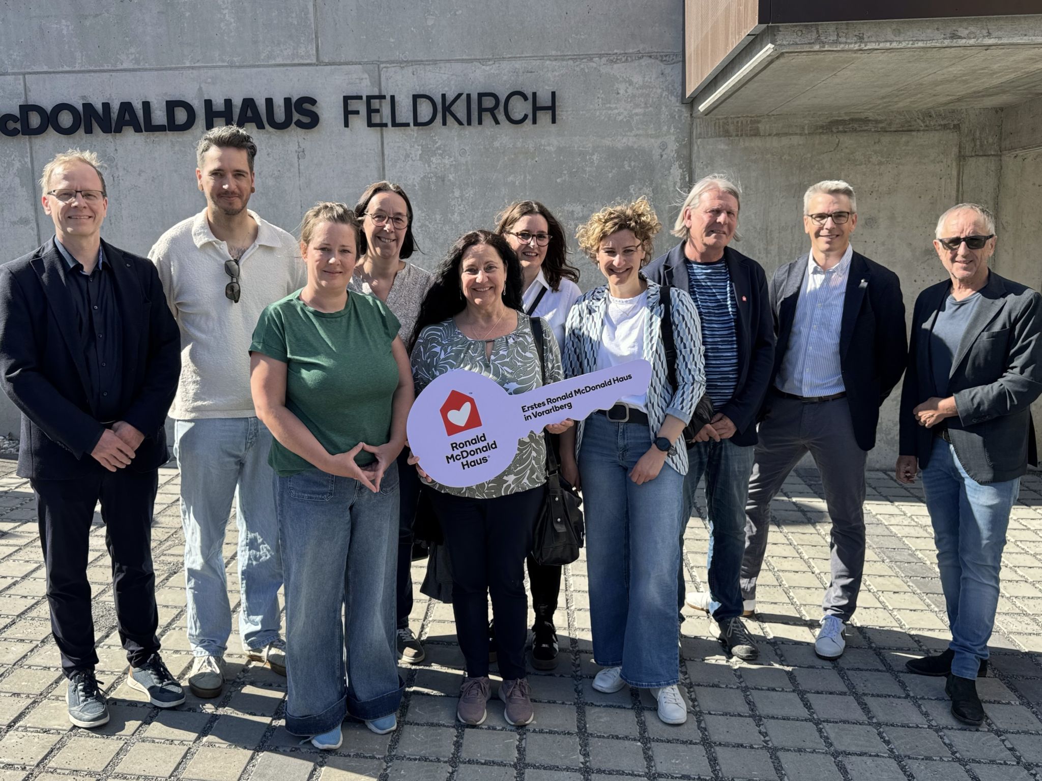 Das Ronald McDonald Haus in Feldkirch wurde feierlich eröffnet