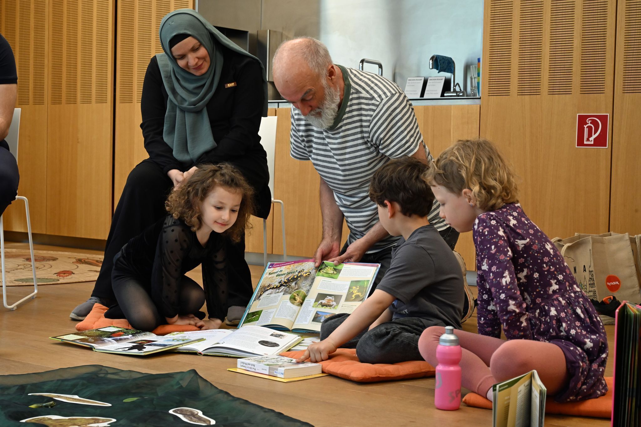 Die Kinder staunten, dass es über 7000 verschiedene Froschlurche gibt. 