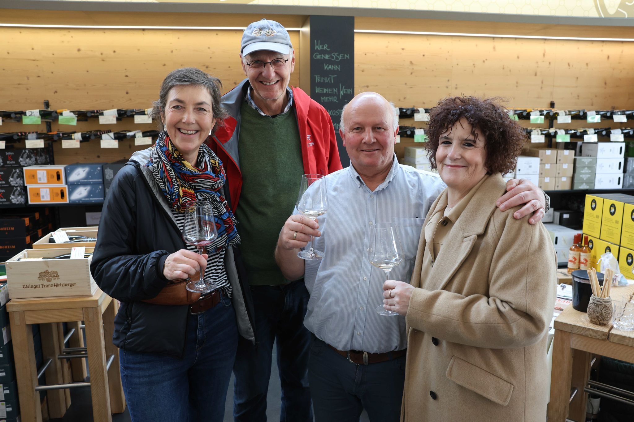 Karin, Stefan, Paul und Elisabeth.