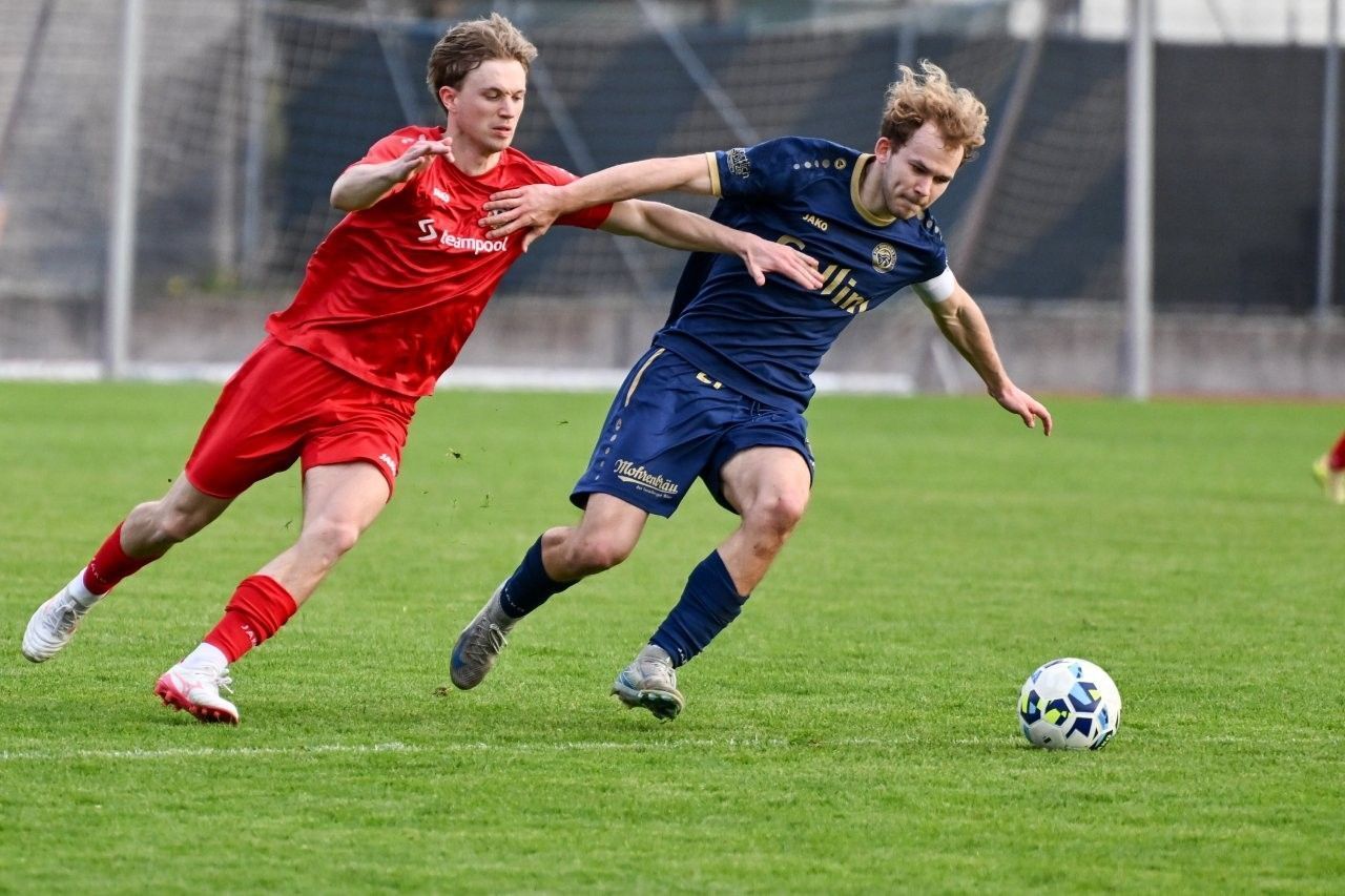 Niklas Heimböck spielte in der Abwehr.