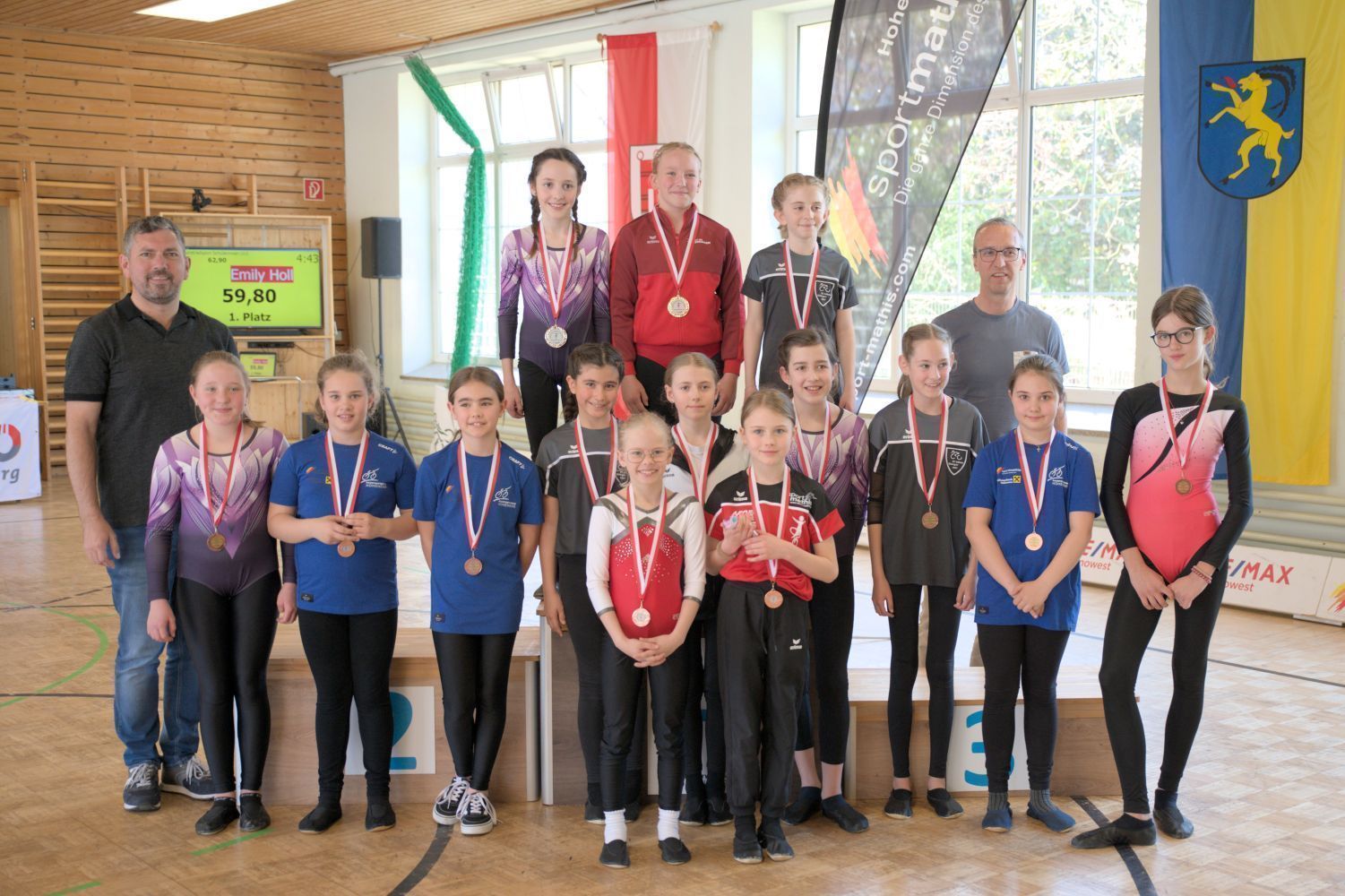 Sieger der U-13-Altersstufe. 