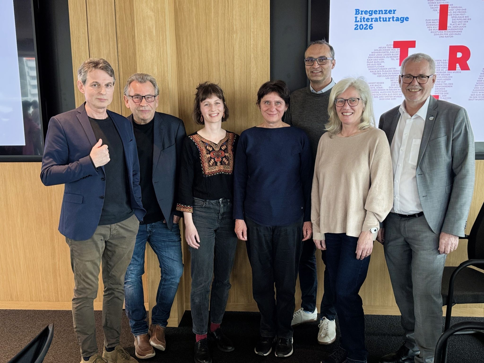 Das Organisationsteam mit VLV Vorstandsdirektor Robert Sturn