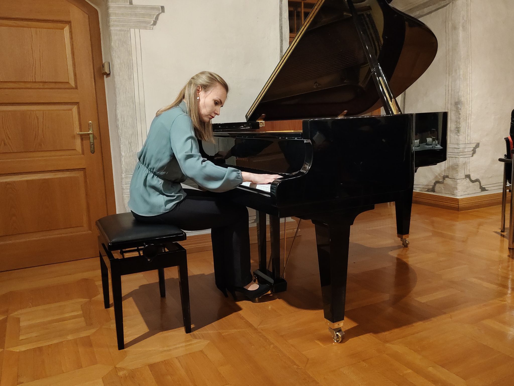 Hanna Bachmann lädt zum Liederabend mit Ingrid Zumtobel-Amann ins Schlössle.