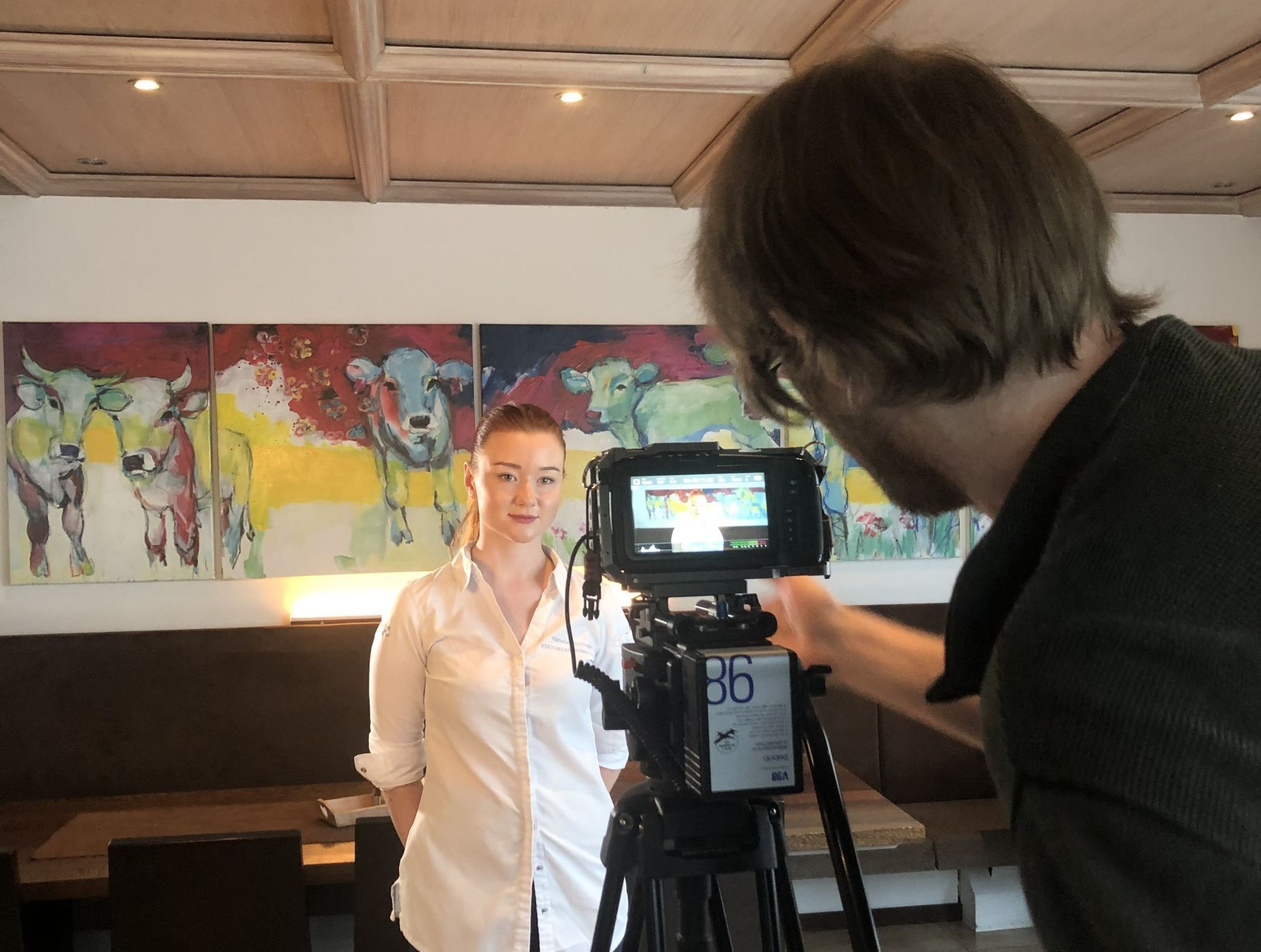 Das Team sammelte Stimmen zur Kochkultur.