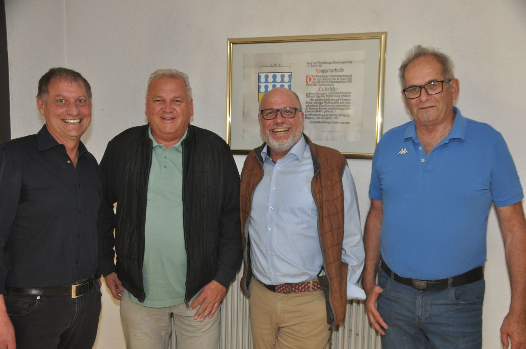 7.	Konrad Hänsler, Artur Heim, Andreas Präg, Bernhard Gsteu