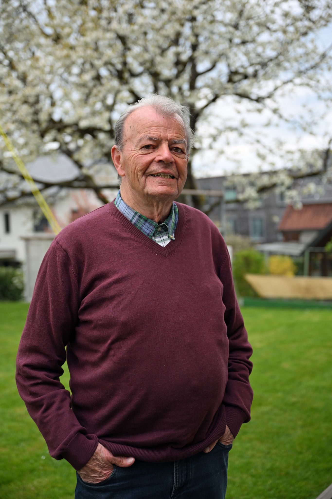 Franz Winder (91) blickt dem Alumnifest mit Vorfreude entgegen.