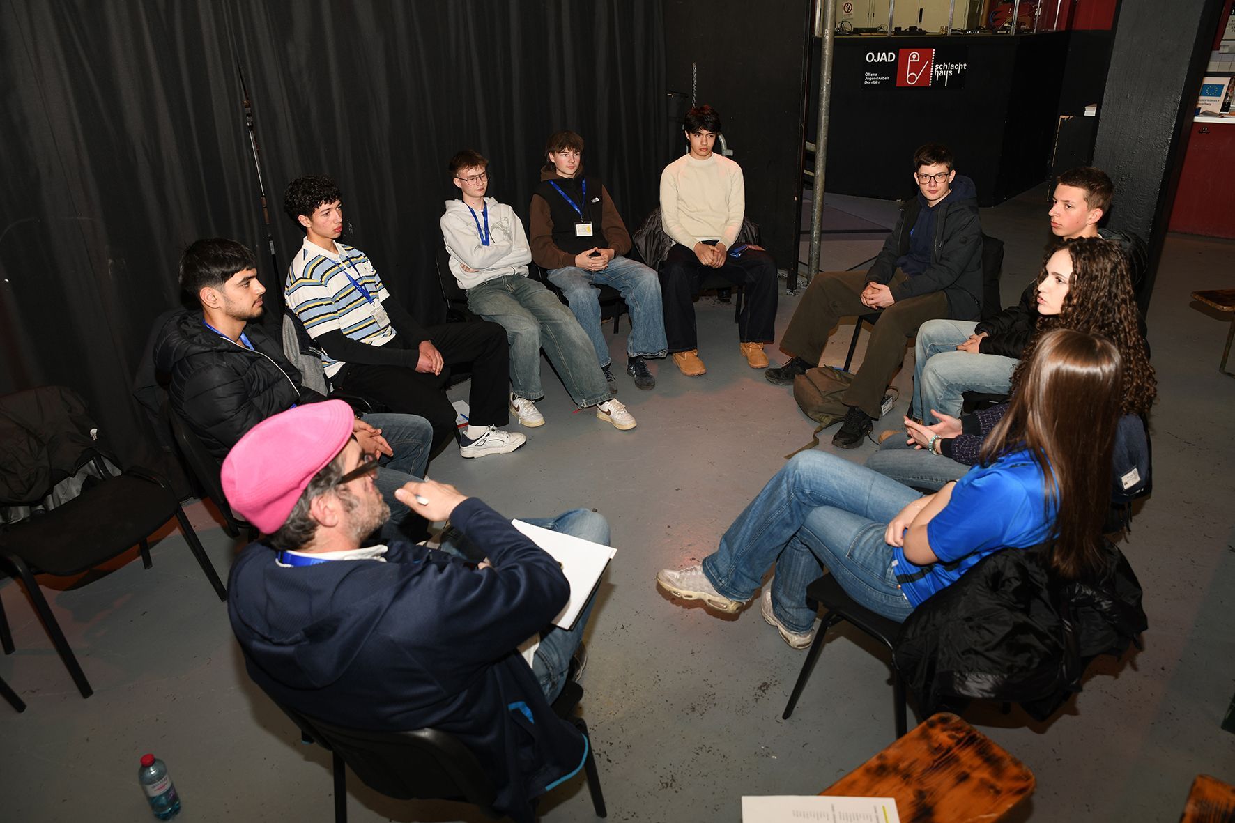 Die Teilnehmenden zeigten großes Interesse an politischen Themen und Europa.