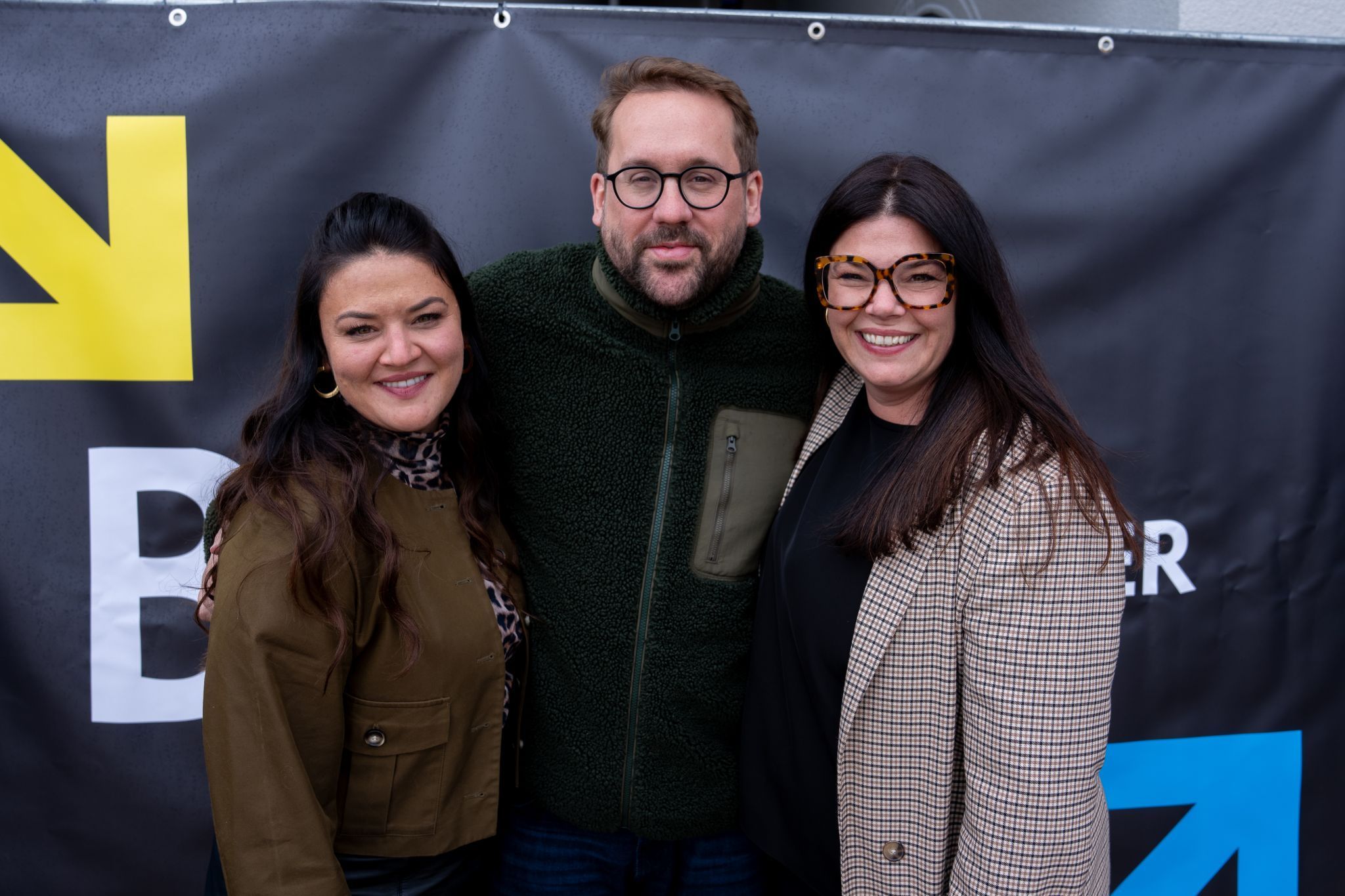 Paul Ronzheimer, Verena Eugster (l.) und Patricia Zupan. 