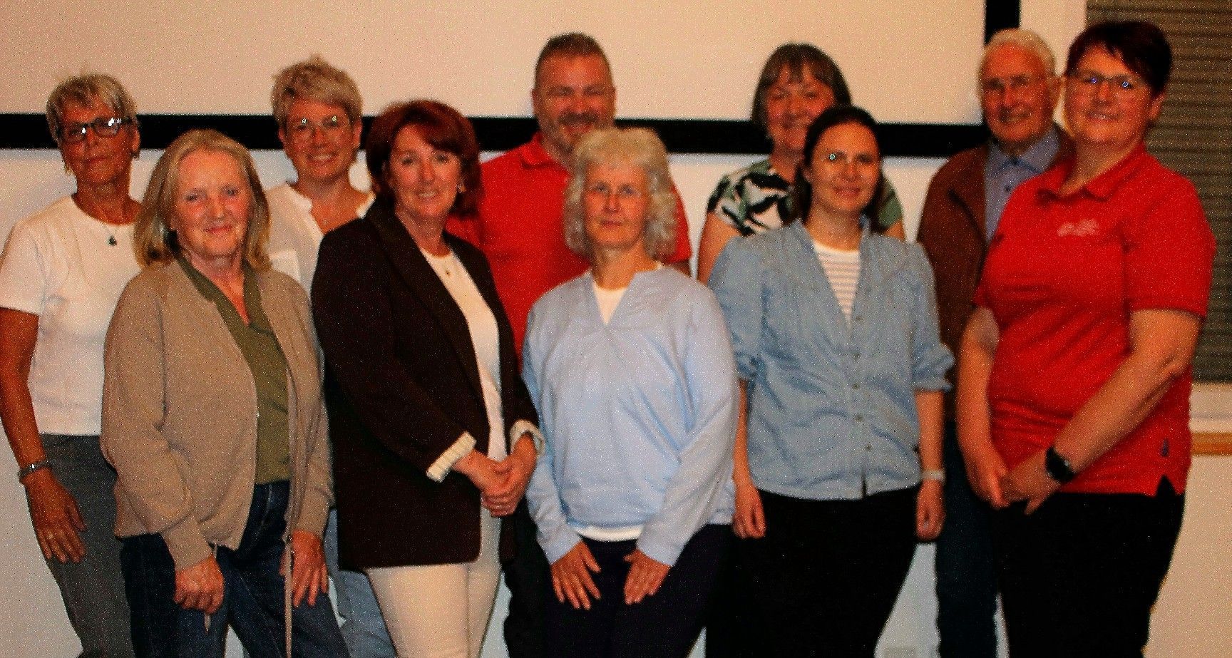 Das Team des Krankenpflegevereins Hohenweiler, Möggers und Eichenberg. STRAUSS