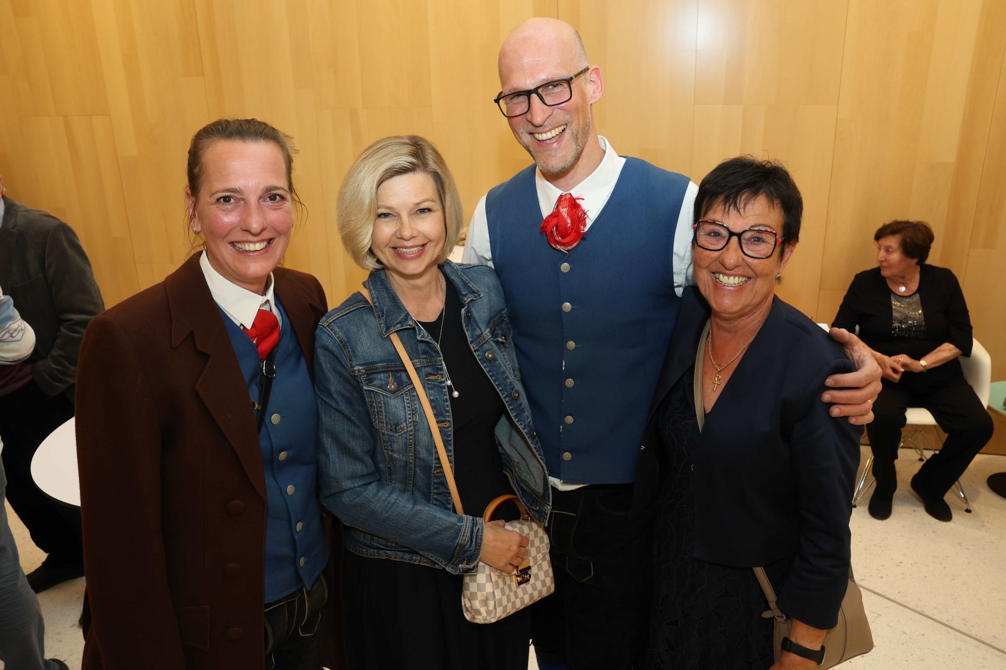 Katharina Weiß, Angelika und Martin Pleil, Silvia Metzger.