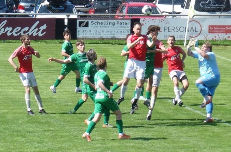 Nur selten sorgten die Schwarzacher für Gefahr vor dem gegnerischen Tor.