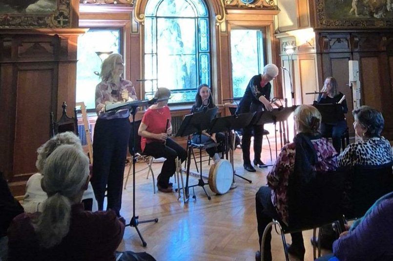 Klangvoller Dialog in der Villa Grünau