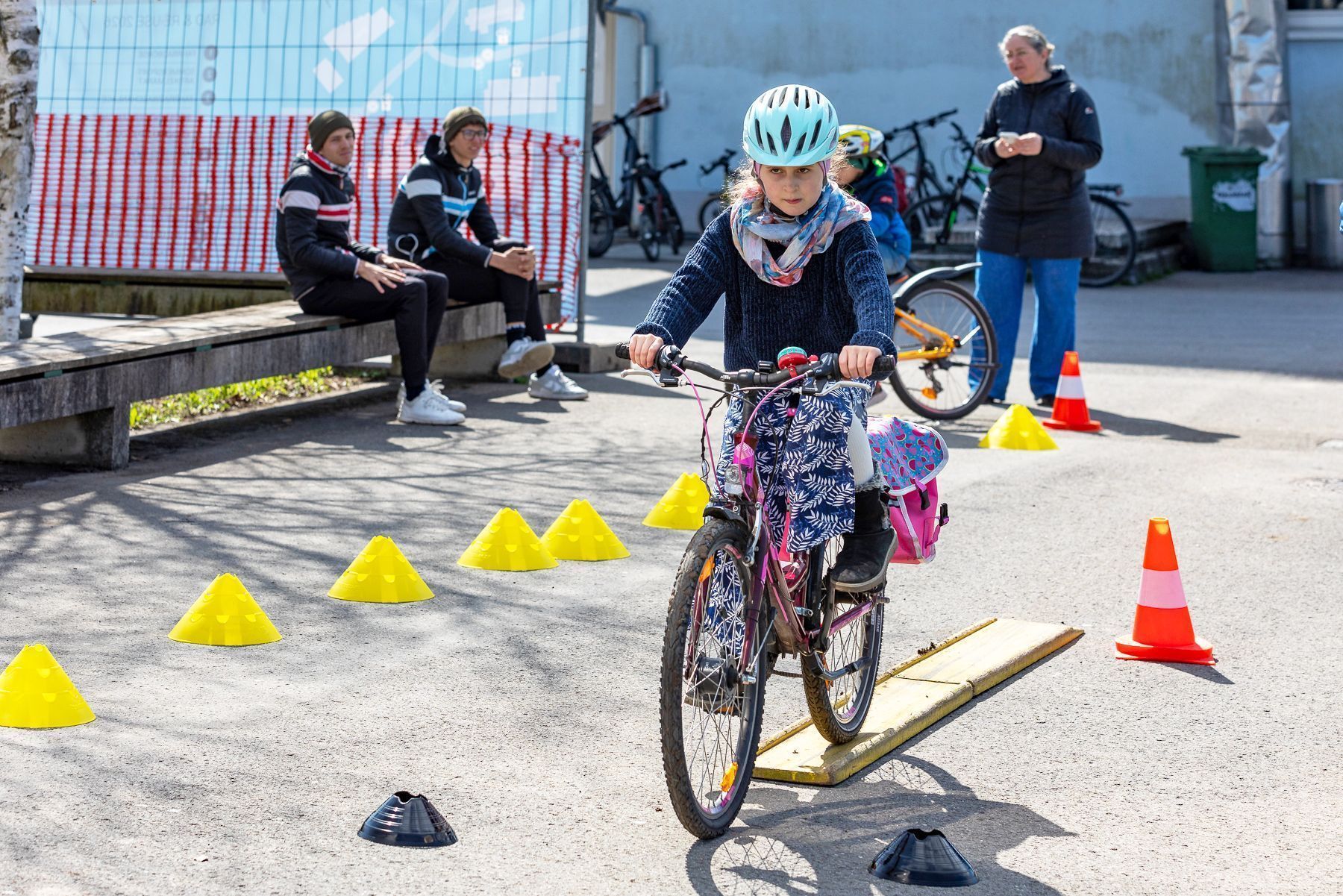 Beim Radparcours konnten Kinder ihr Geschick auf zwei Rädern unter Beweis stellen. @ Mario Stecher@Fototeam Digital 2026