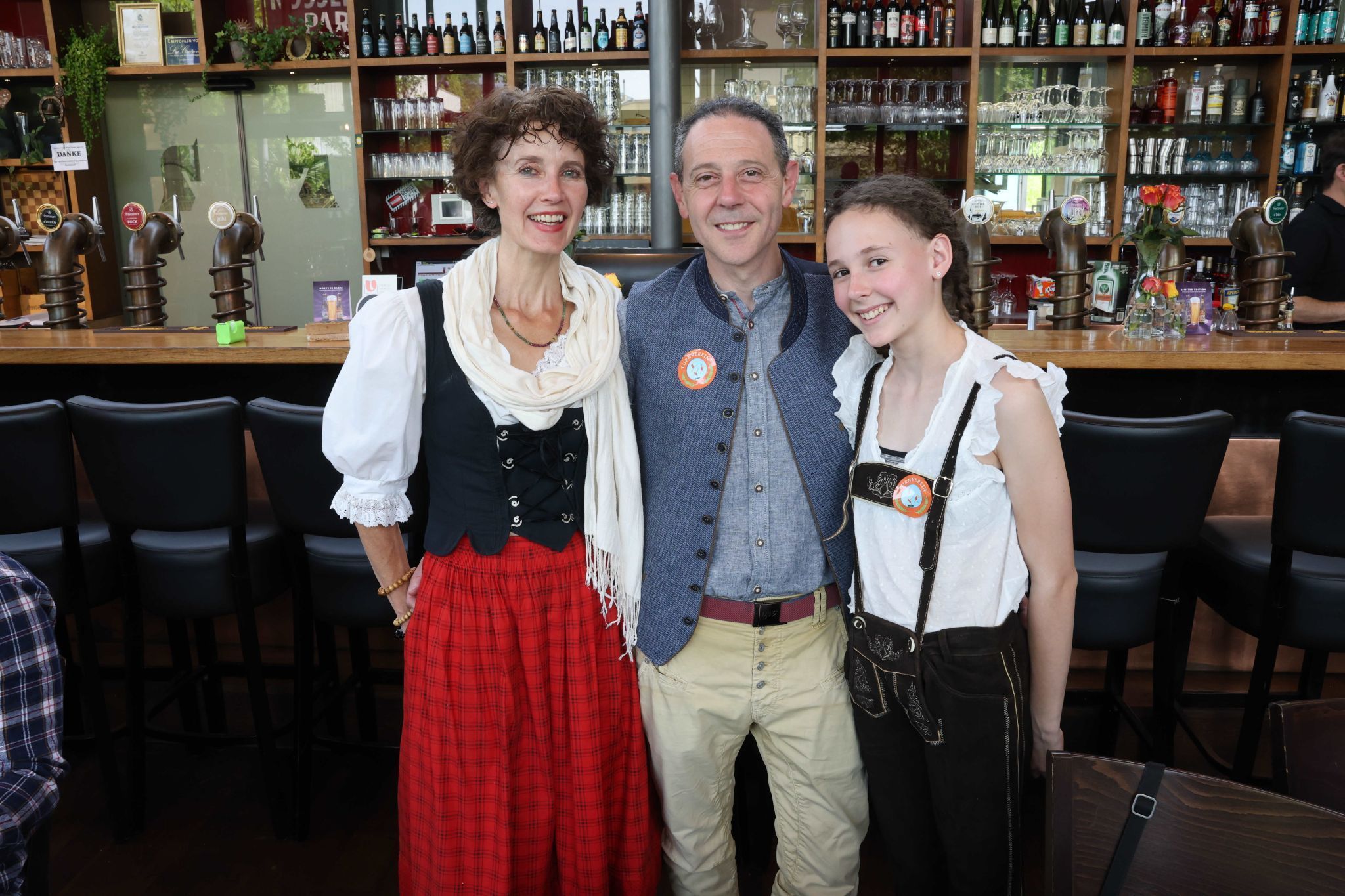 Sonja Müller, Sascha Nassri und Ronja Müller-Nassri.