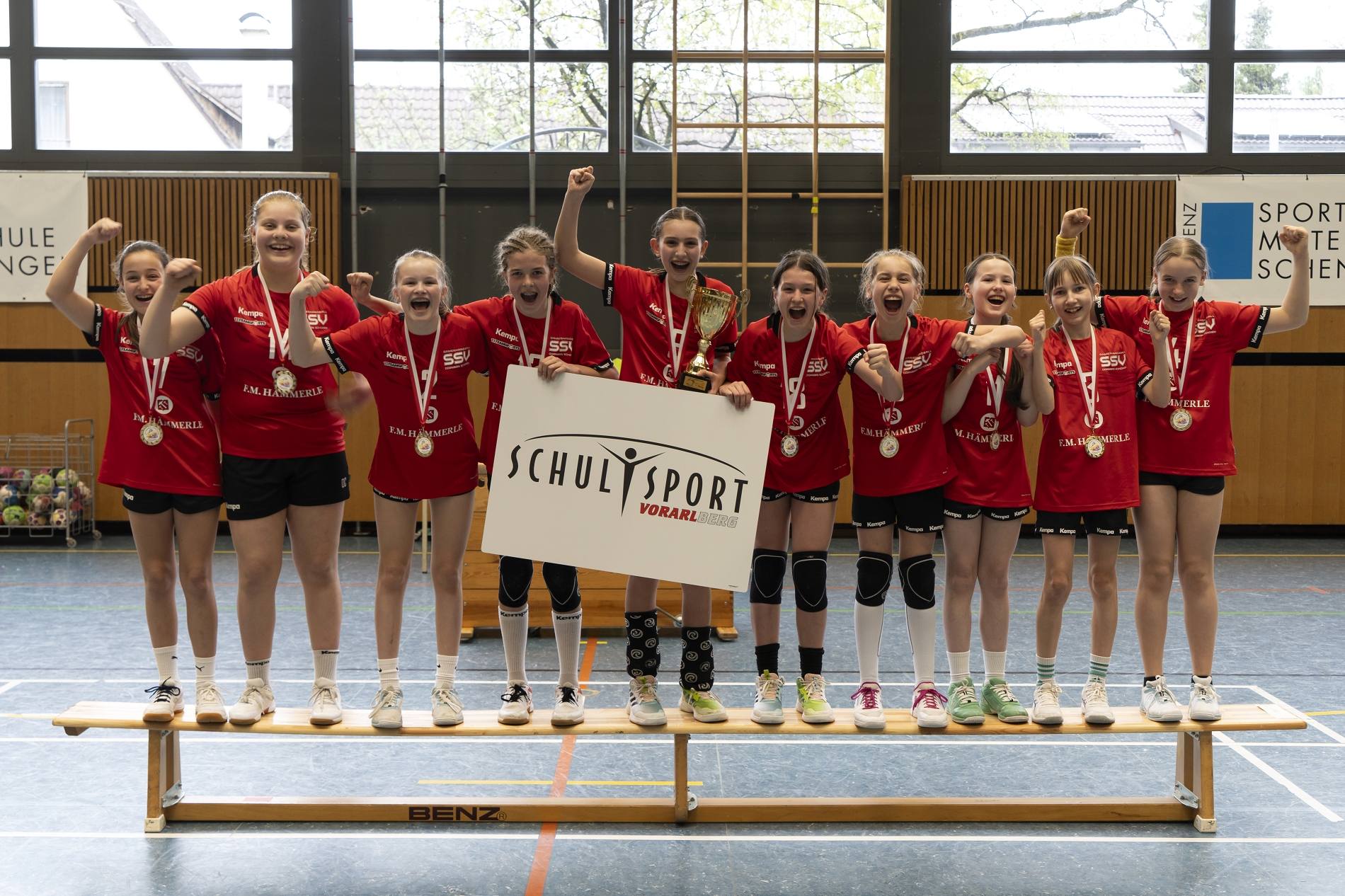 BRG/BORG Schoren – Mädchen club spielte stark.