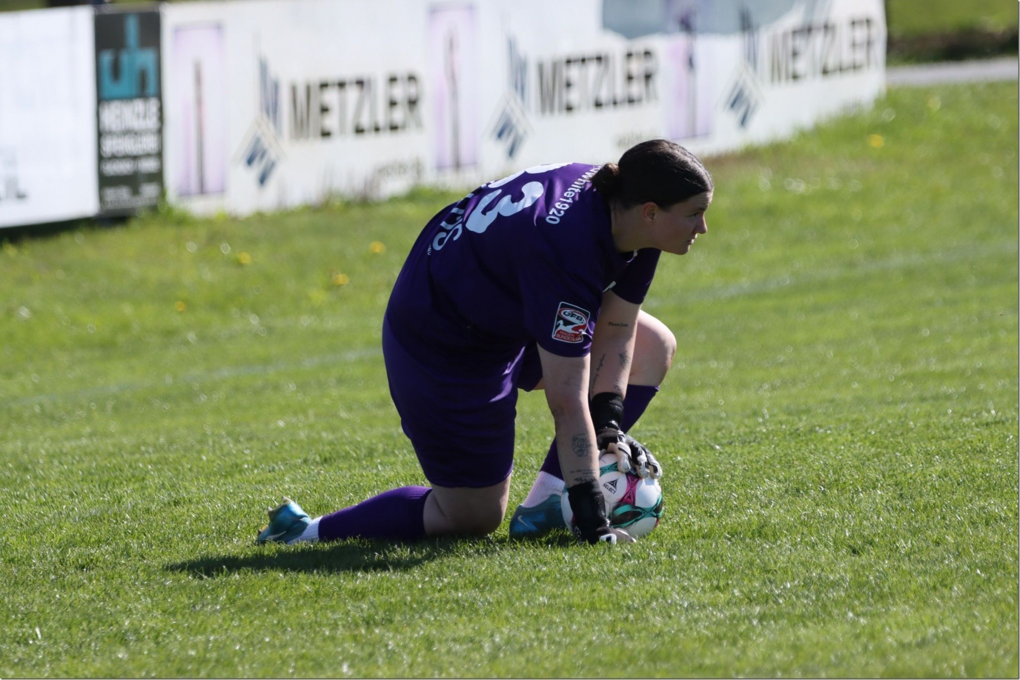 Lorena Bodemann kassierte acht Gegentreffer war aber chancenlos. 