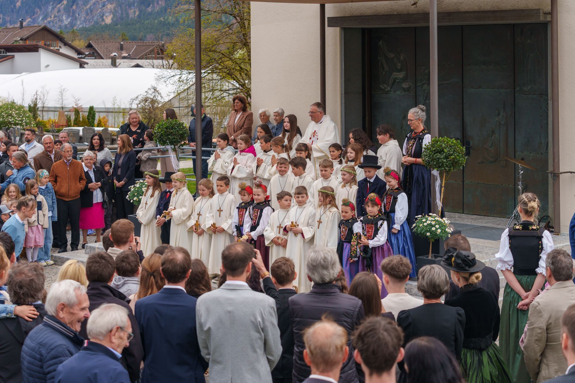 18 Kinder erhielten am vergangenen Sonntag ihre Erstkommunion.